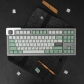 November Fog GMK 104+26 Full PBT Dye Sublimation Keycaps for Cherry MX Mechanical Gaming Keyboard 64/87/96